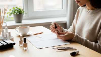 My First Time Doing Nail Art at Home