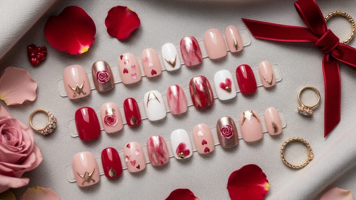 Top Valentine Nail Trends for February